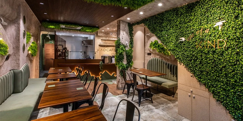 cafe interior design in Bangalore